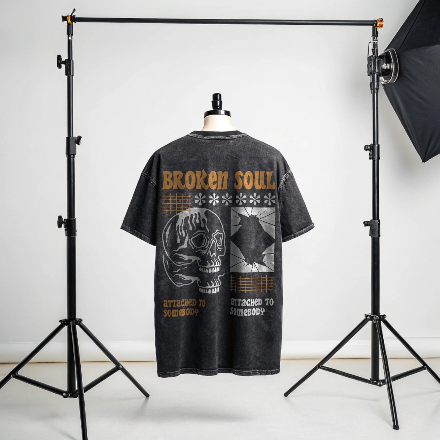 Acid wash oversized t-shirt ClosurePro