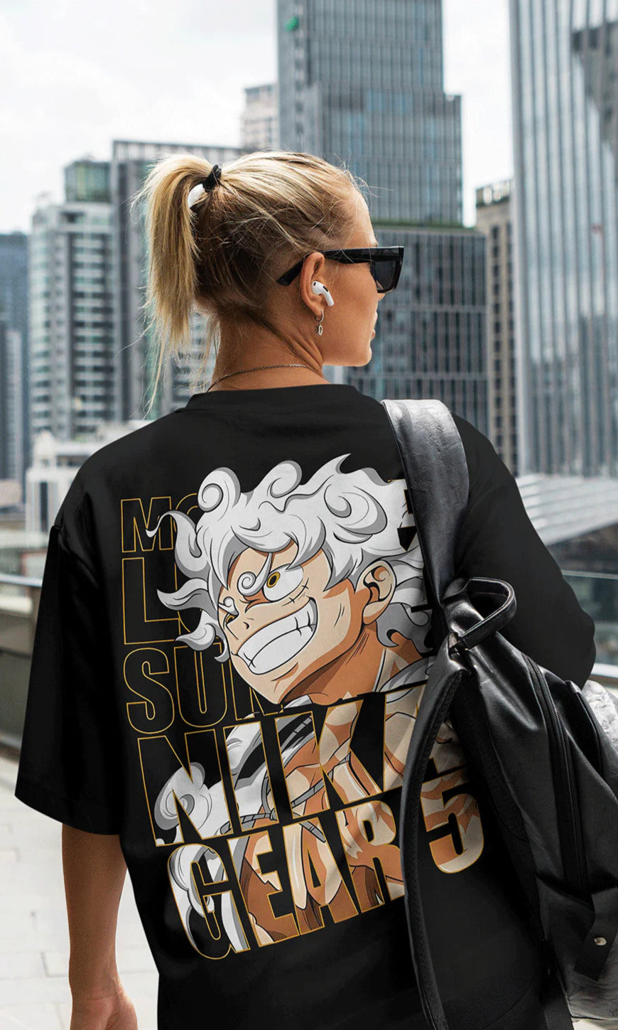 Luffy Terry Oversized T-Shirt ClosurePro