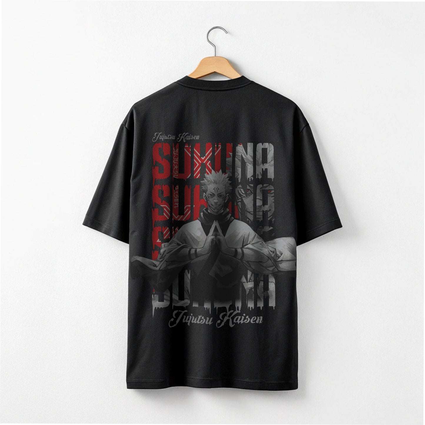 Sukuna Design Oversized T-shirt