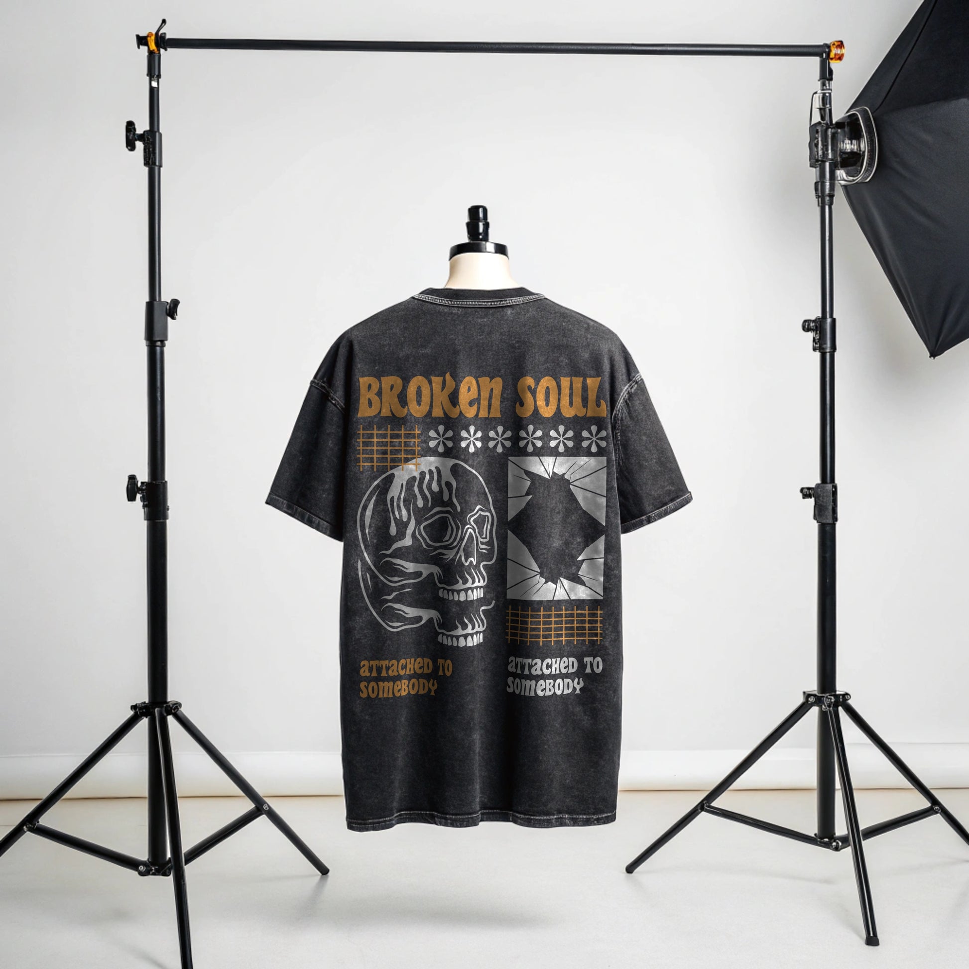 Acid wash oversized t-shirt ClosurePro
