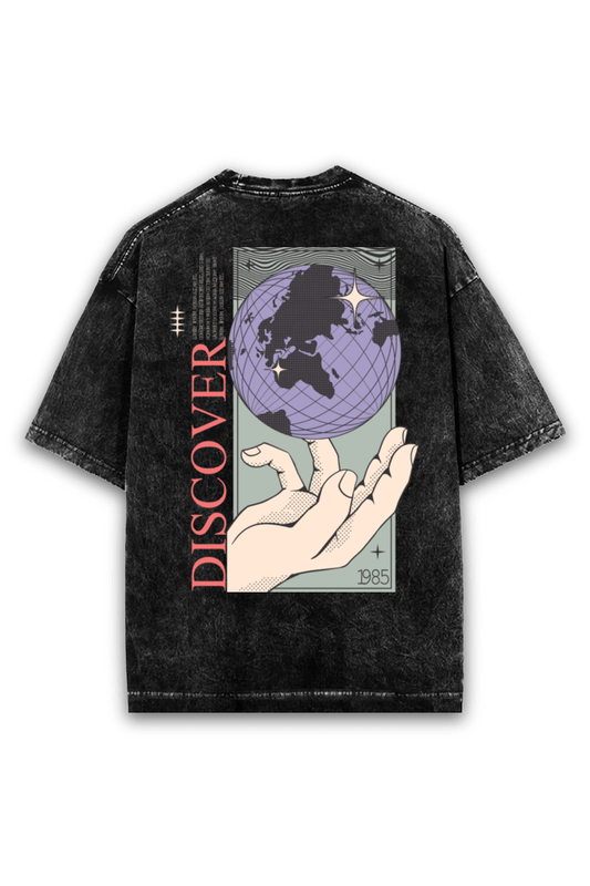 Discover Design Acid wash oversized t-shirt ClosurePro