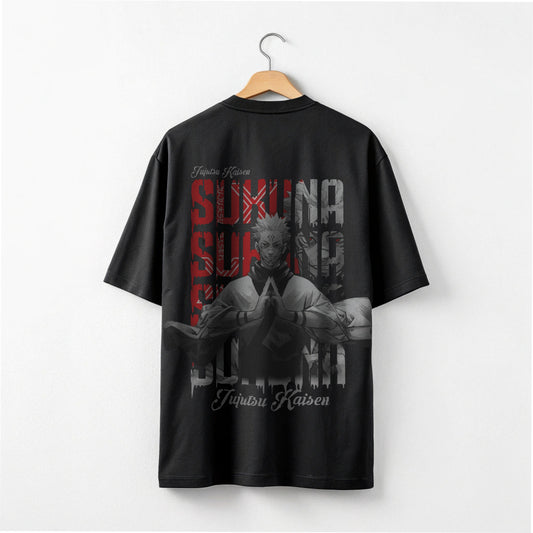 Sukuna Design Oversized T-shirt