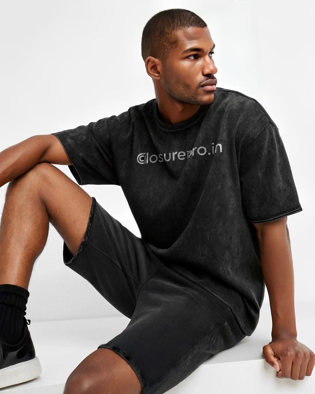 Acid wash oversized t-shirt